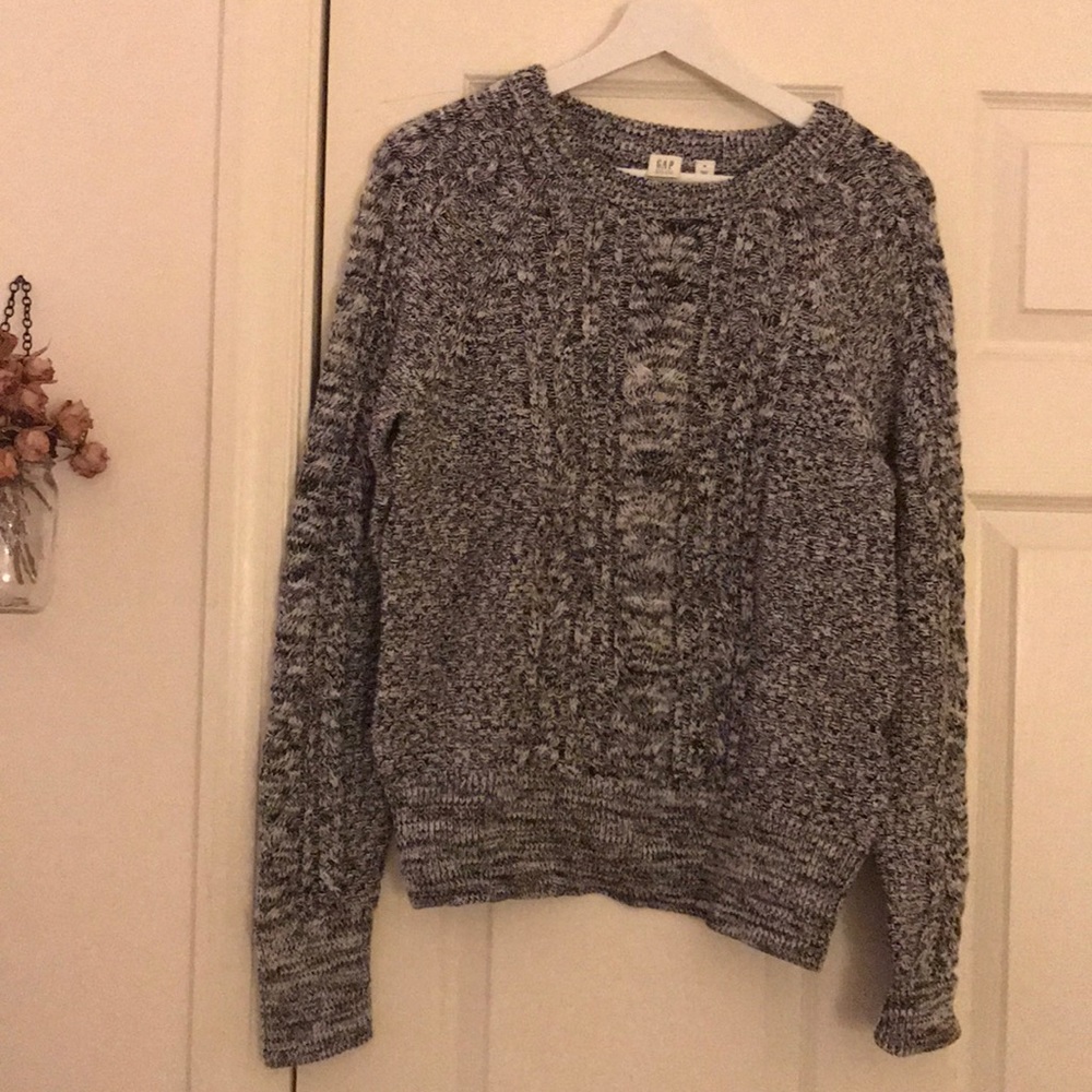 Grey GAP sweater